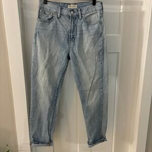 Madewell The perfect Vintage‎ straight leg jeans light wash denim size 27